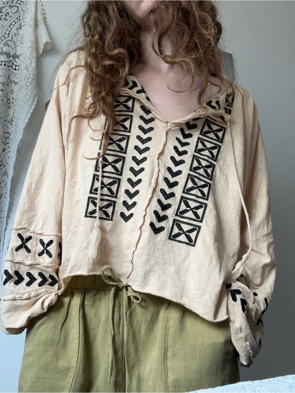 Lovestitch Siesta Cotton Embroidered Blouse